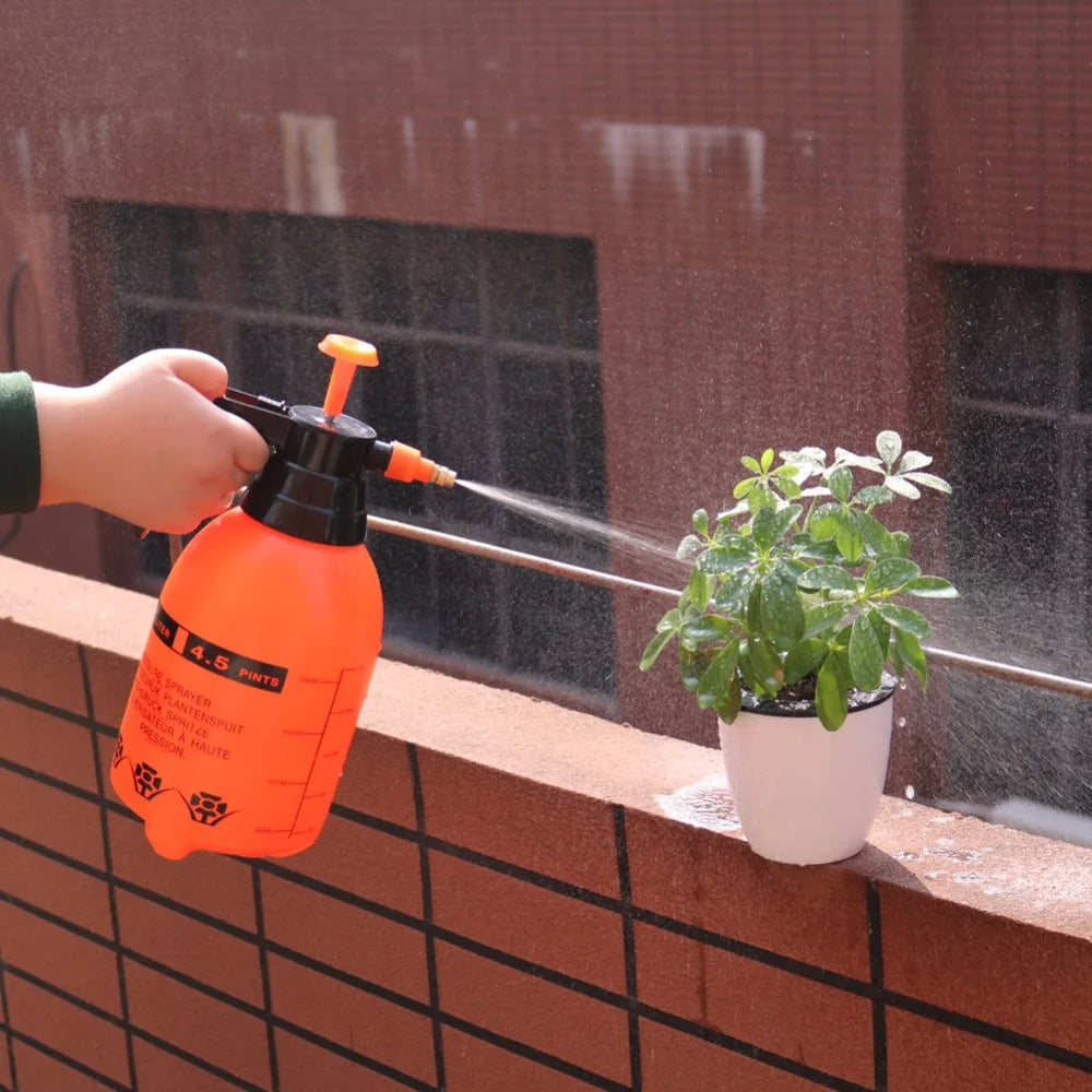 2L/3L Hand Pressure Sprayer – Adjustable Brass Nozzle for Gardening