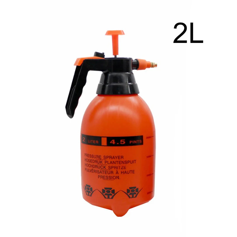 2L/3L Hand Pressure Sprayer – Adjustable Brass Nozzle for Gardening