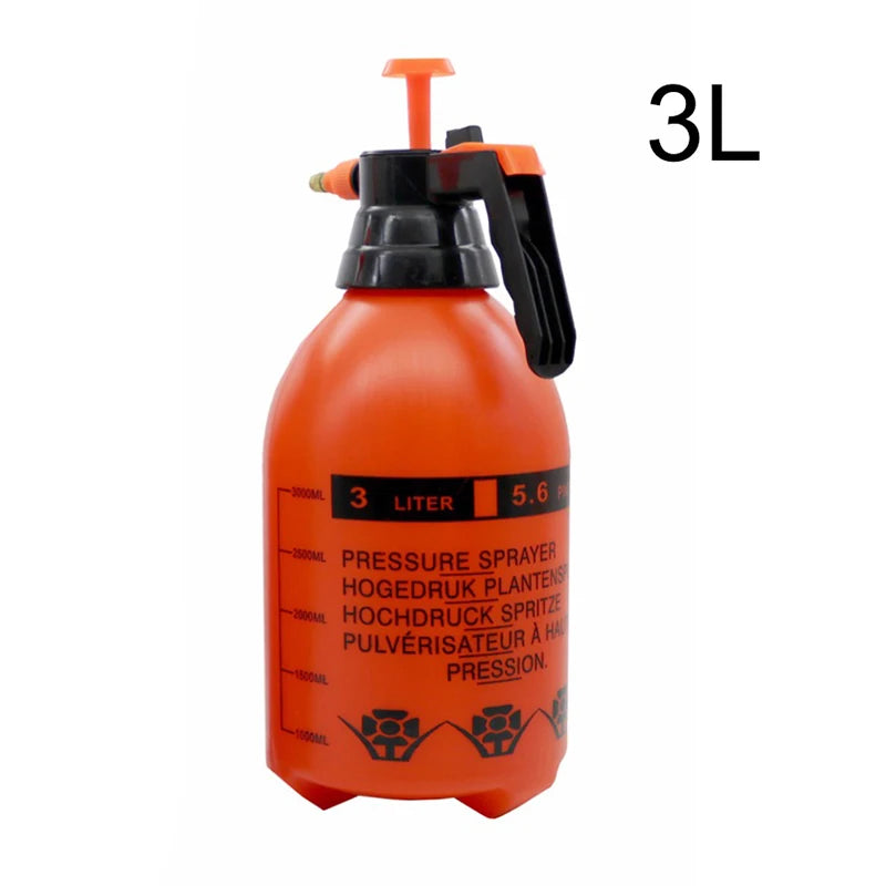2L/3L Hand Pressure Sprayer – Adjustable Brass Nozzle for Gardening