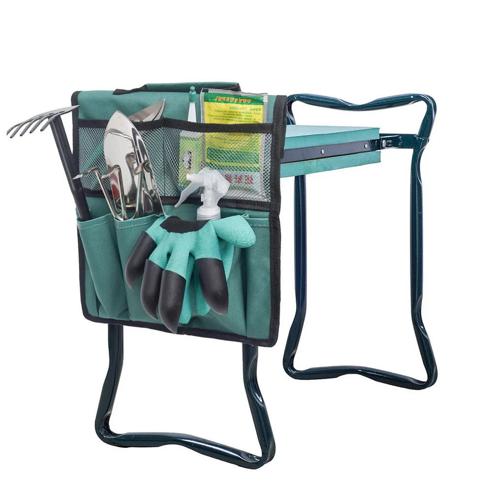 Portable Garden Tool Storage Bag – Fits Kneeler Stool, 600D Oxford