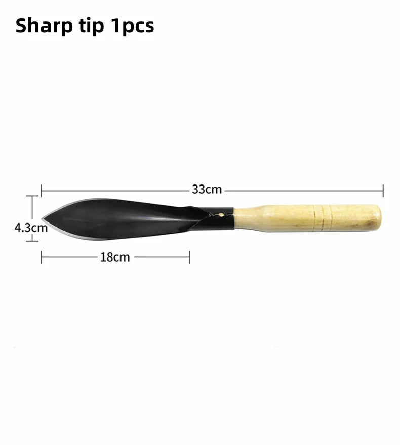 2PCS Metal Garden Trowels – Hand Shovels for Planting & Weeding