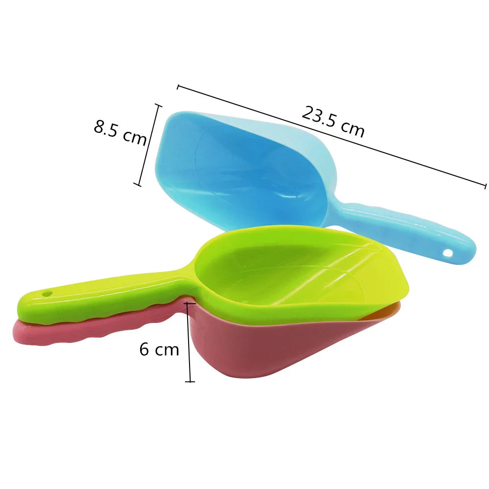 2pcs Mini Plastic Garden Shovel Set – Soil Scoop for Kids & Succulents