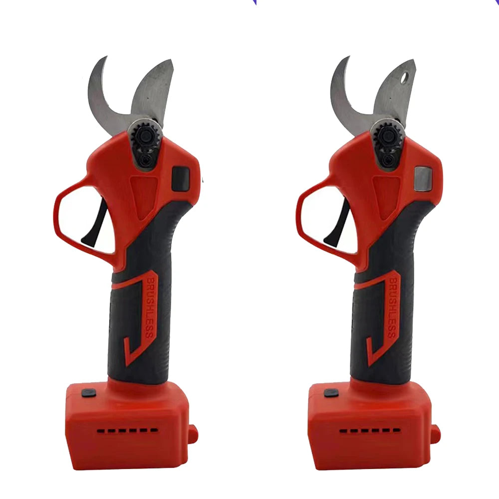 Brushless Electric Pruning Shears – Cordless Garden Tool with LED Display (Fits Milwaukee 18V Battery)