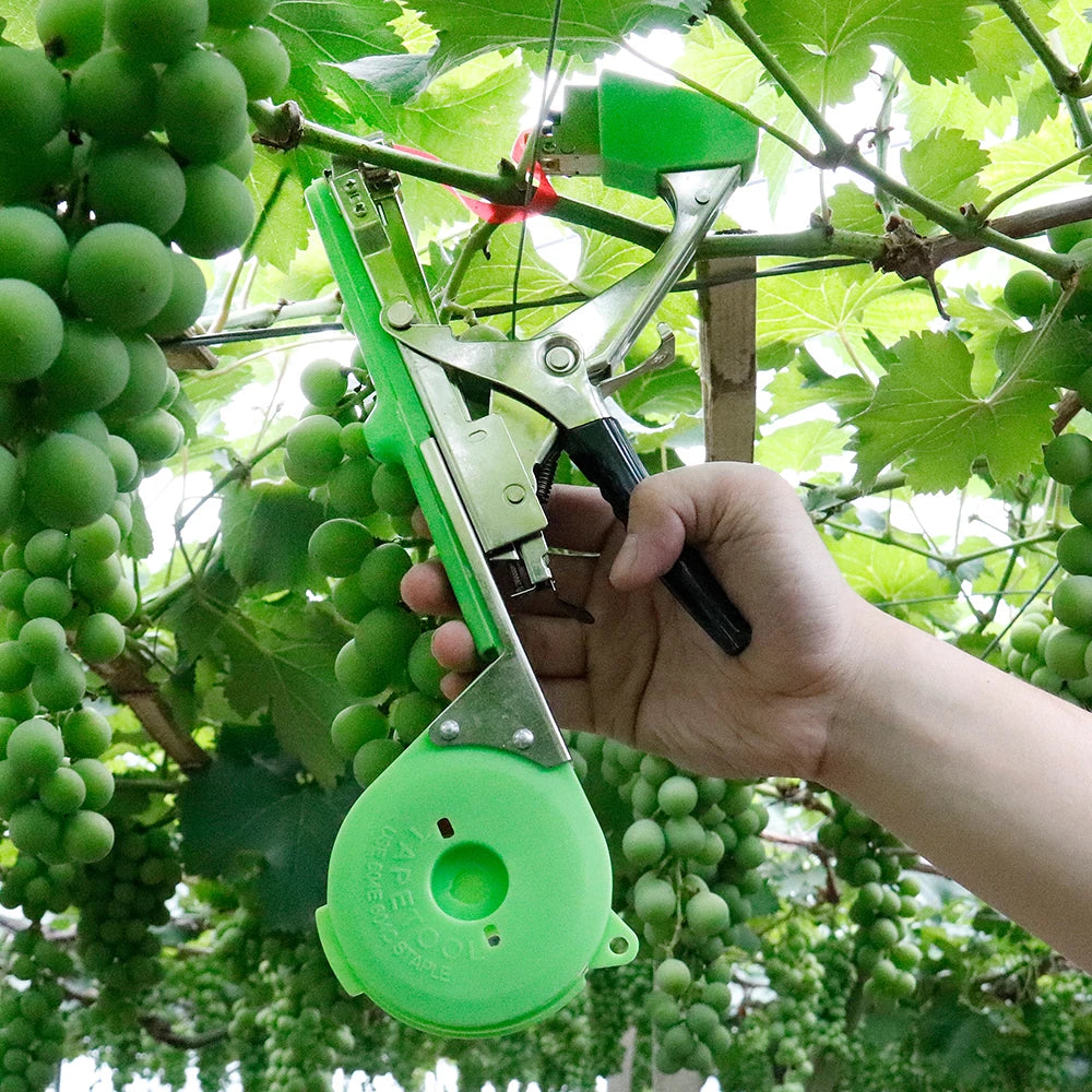 Plant Tying Machine – Tapener Tool for Tomatoes, Vines & Seedlings