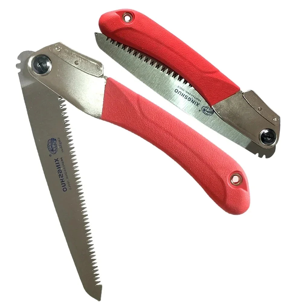 Foldable SK5 Hand Saw with Non-Slip Handle for Tree Pruning