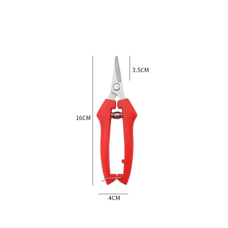 Compact Garden Pruning Shears – Stainless Steel for Fruit & Herbs