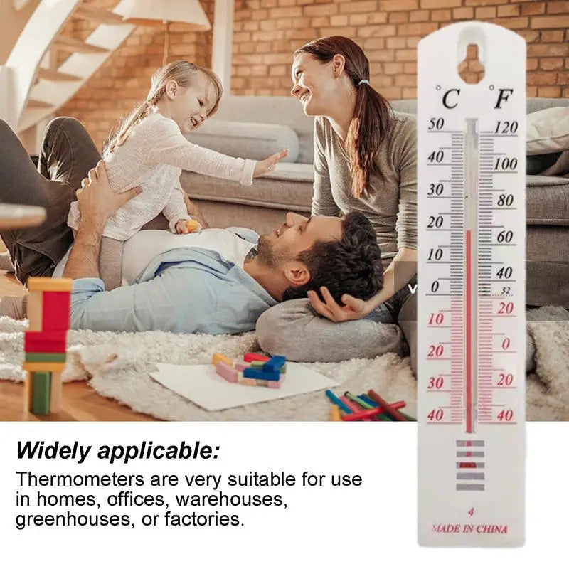 Wall-Mounted Indoor Outdoor Thermometer – Accurate Temperature Gauge