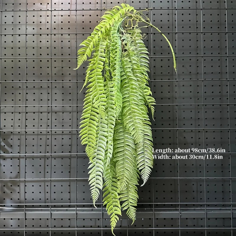 Artificial Hanging Green Vine – Plastic Rattan Plant for Home, Garden & Event Decoration