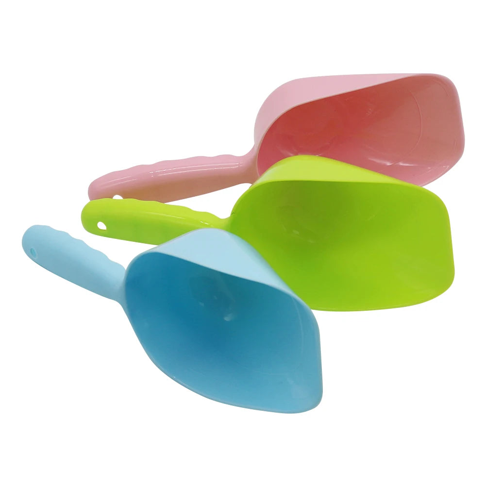 2pcs Mini Plastic Garden Shovel Set – Soil Scoop for Kids & Succulents