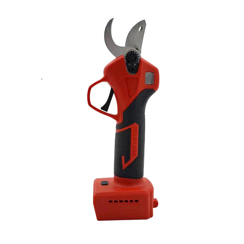 Brushless Electric Pruning Shears — 25-30mm Cordless Garden Pruner w/ LED, Fits Milwaukee 18V Battery