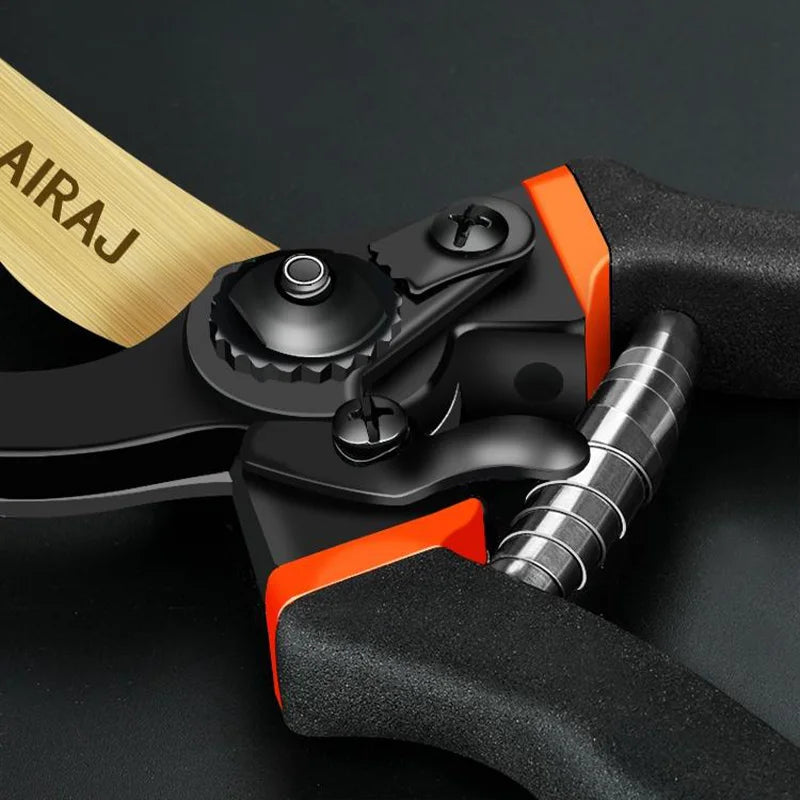 AIRAJ Heavy Duty Pruning Shears – Ultra Sharp Garden Hand Pruners