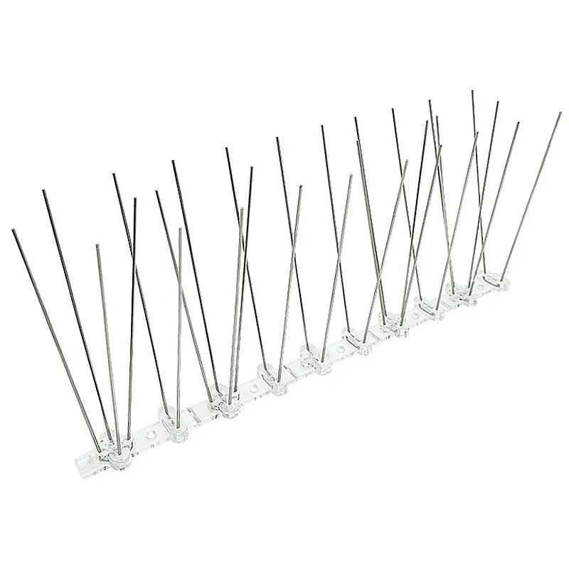 10pcs Stainless Steel Bird Repellent Spikes — Garden & Balcony Deterrent Set for Home Use