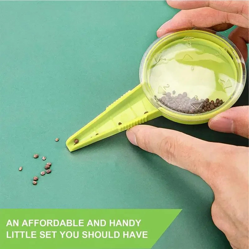 Adjustable Garden Seeder Set – Manual Planting Tools & Seed Dispenser