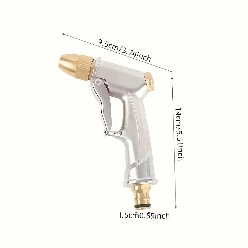 High-Pressure Water Spray Nozzle for Car Wash & Garden Use