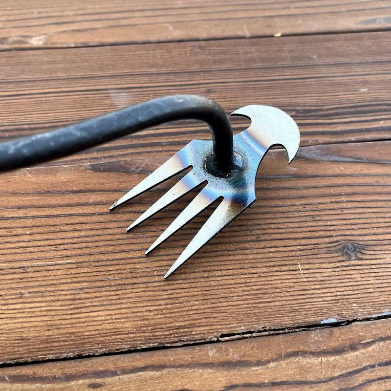 Manganese Steel Hoe Weeding Tool — Lightweight Uprooting & Soil Loosening Artifact for Home & Farm Gardening