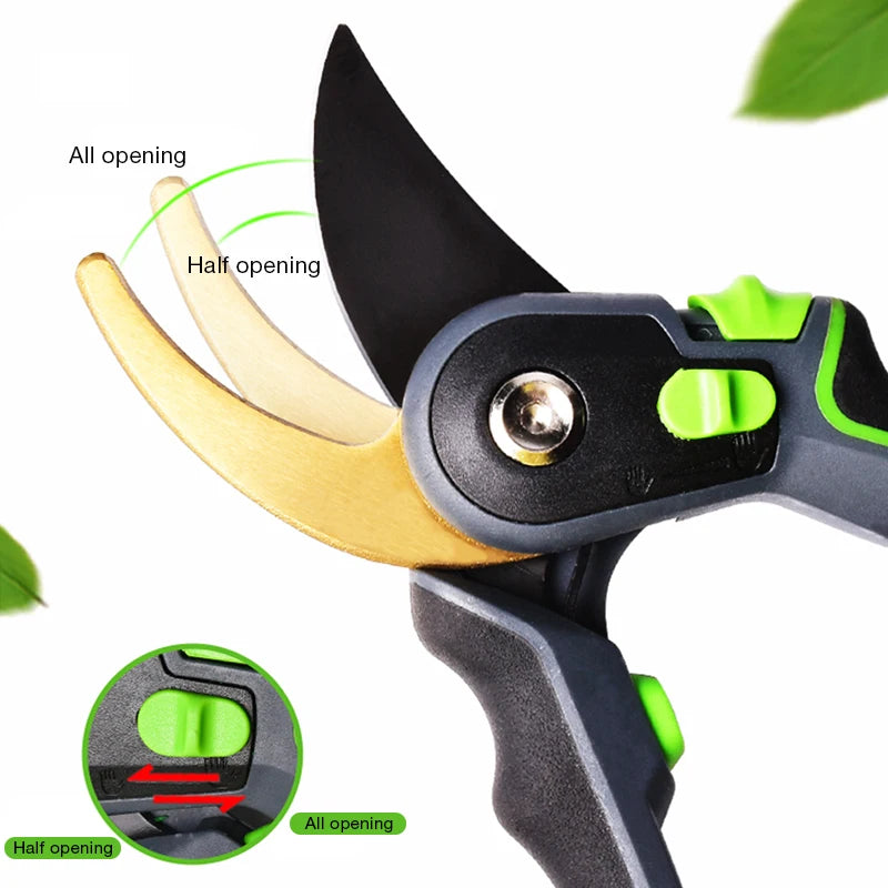 DTBD Garden Pruning Shears – Anvil Hand Tool with Folding Saw