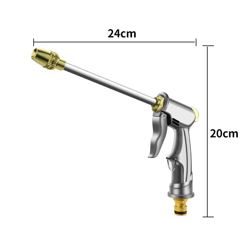 High-Pressure Water Spray Nozzle for Car Wash & Garden Use