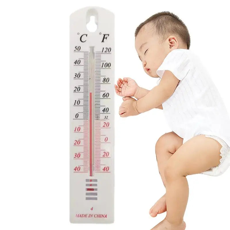 Wall-Mounted Indoor Outdoor Thermometer – Accurate Temperature Gauge