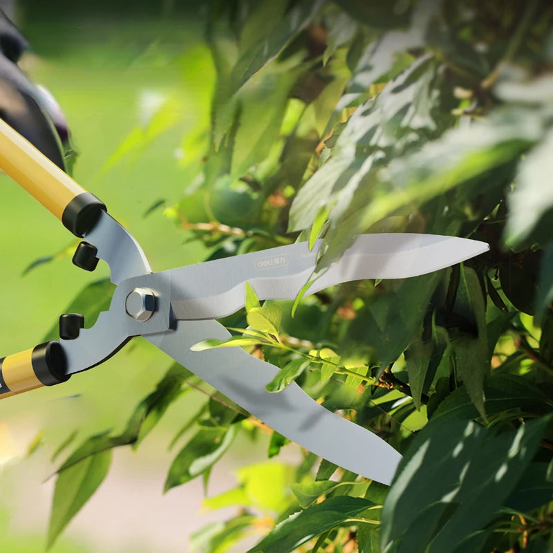 Deli Garden Hedge Shears – Bypass Pruner for Flowers and Branches