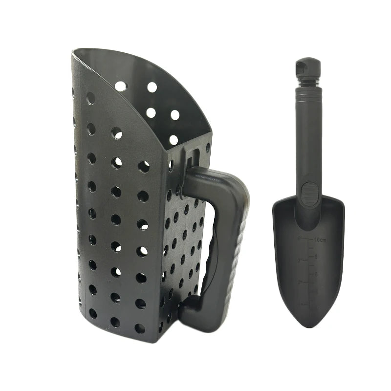 Metal Detector Sand Scoop & Shovel Set – Beach Treasure Hunting Tool