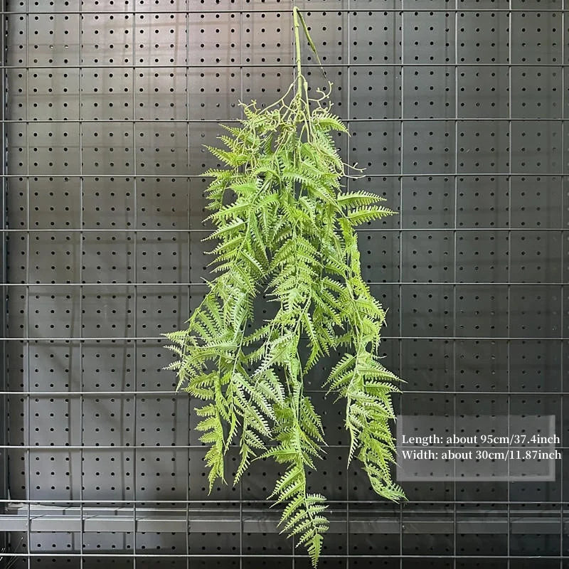 Artificial Hanging Green Vine – Plastic Rattan Plant for Home, Garden & Event Decoration
