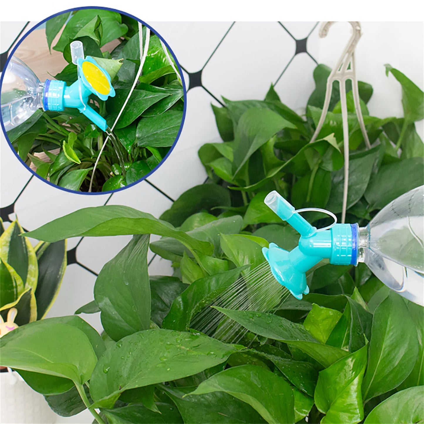 Bottle Cap Watering Sprinklers – Double & Single Head Nozzles