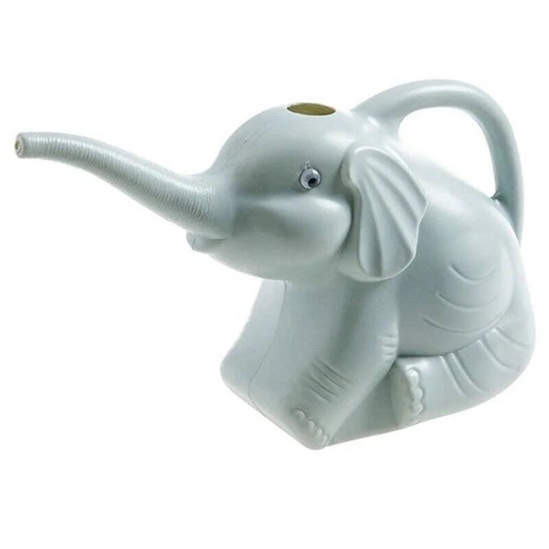 Cute Elephant Watering Can – Plastic Plant Sprinkler for Kids & Gardens
