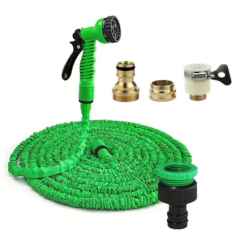 Expandable High-Pressure Garden Hose – Car Wash & Watering Pipe