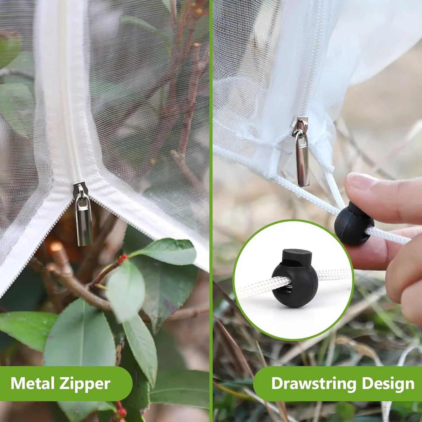 Plant Protection Net Bags – Anti-Bird & Pest Cover for Fruits & Veggies