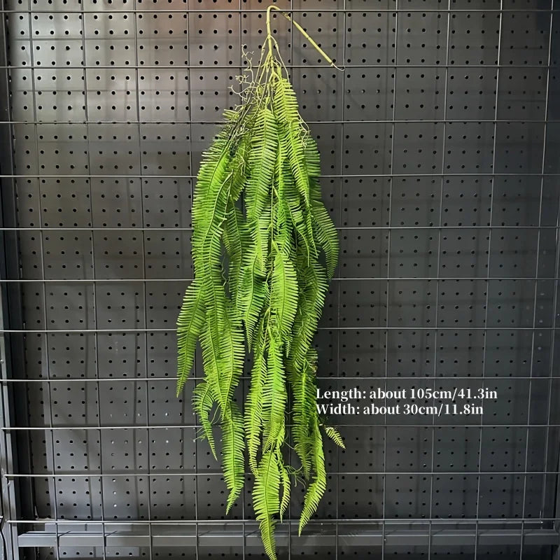 Artificial Hanging Green Vine – Plastic Rattan Plant for Home, Garden & Event Decoration