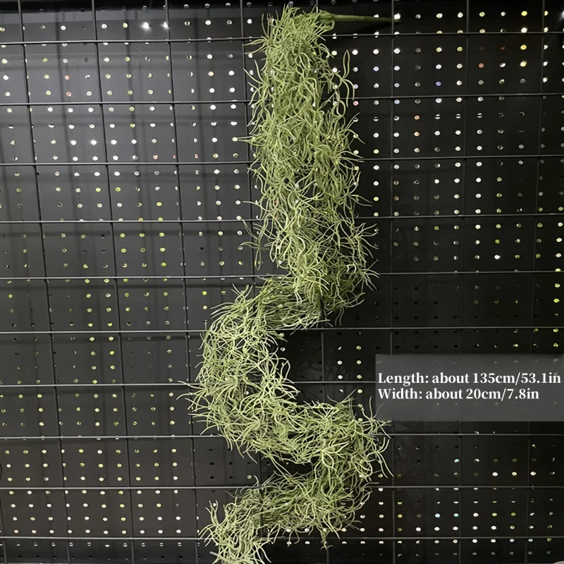 Artificial Hanging Green Vine – Plastic Rattan Plant for Home, Garden & Event Decoration