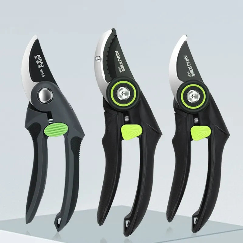 AIRAJ Bypass Pruning Shears – Sharp, Durable Garden Hand Tool