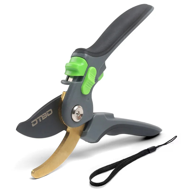 DTBD Garden Pruning Shears – Anvil Hand Tool with Folding Saw