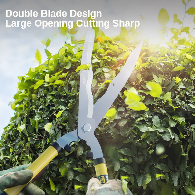 Deli Garden Hedge Shears – Bypass Pruner for Flowers and Branches
