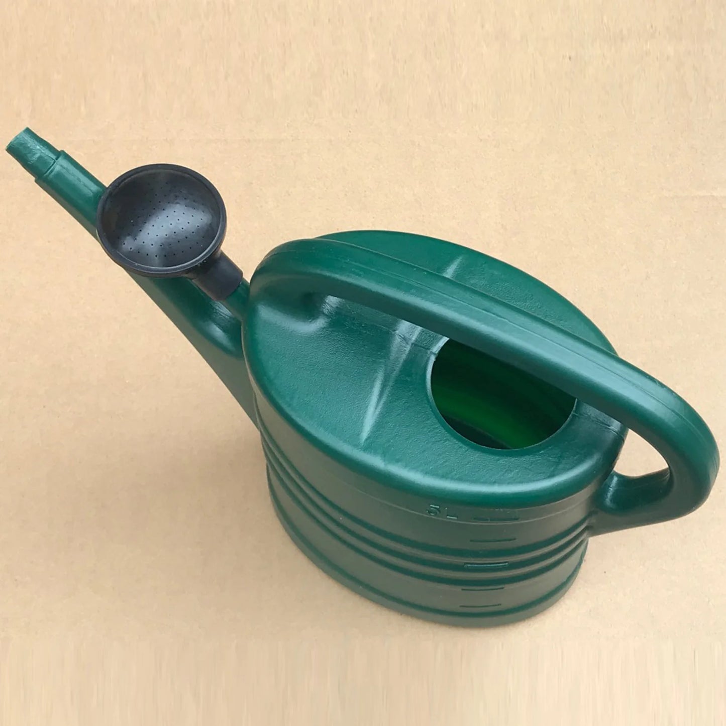 5L Plastic Watering Can with Detachable Spout for Garden Use
