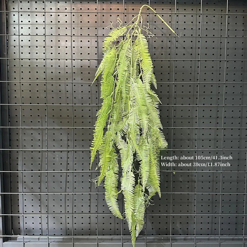 Artificial Hanging Green Vine – Plastic Rattan Plant for Home, Garden & Event Decoration