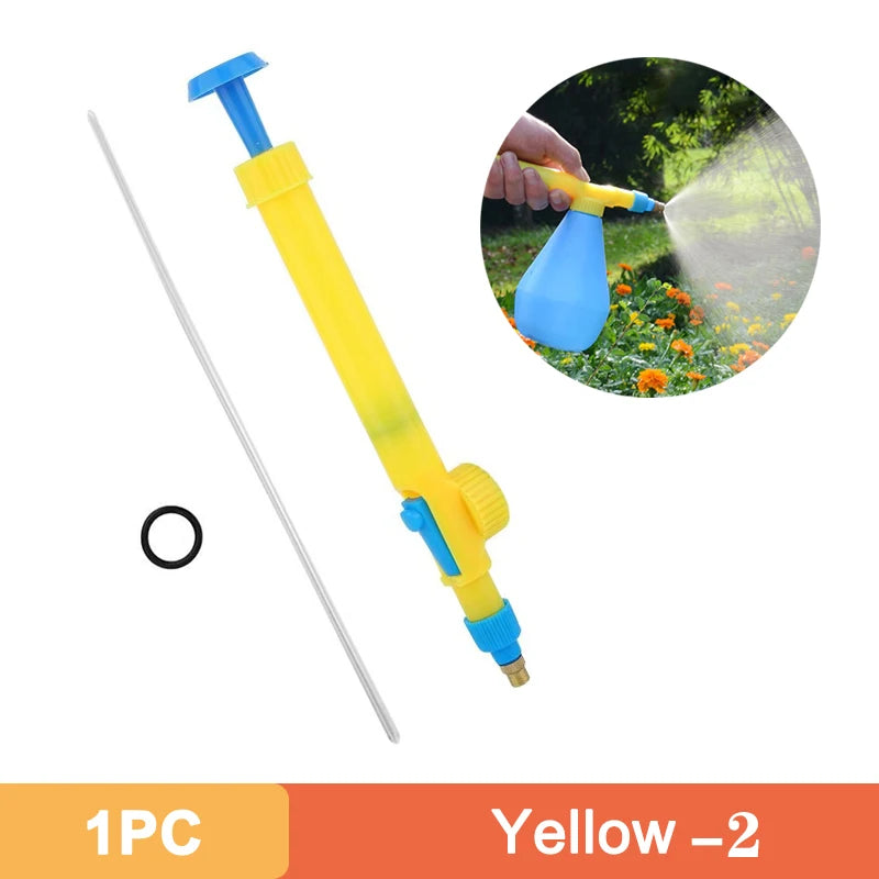 Manual Pressure Bottle Sprayer – Adjustable Nozzle Garden Spray Head