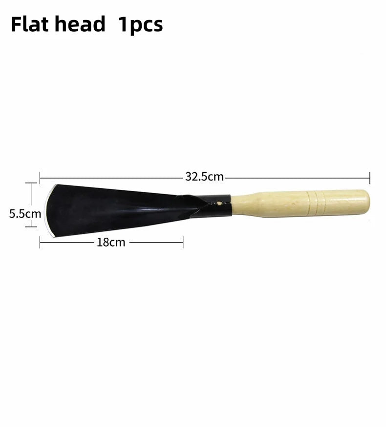 2PCS Metal Garden Trowels – Hand Shovels for Planting & Weeding