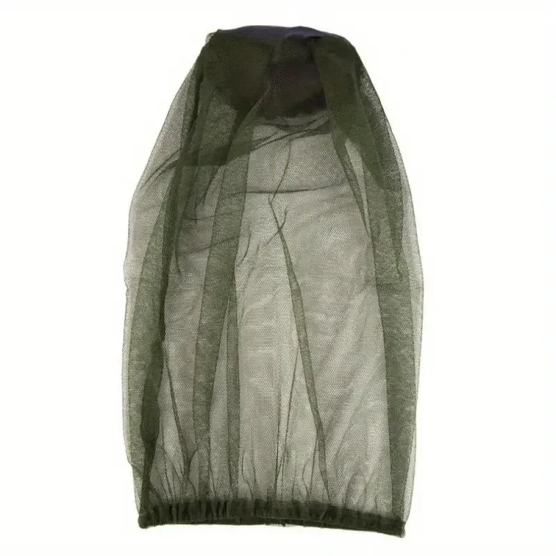 Outdoor Mosquito Head Net – Insect-Proof Hat Cover for Camping & Gardening