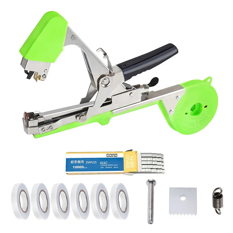 Plant Tying Machine – Tapener Tool for Tomatoes, Vines & Seedlings
