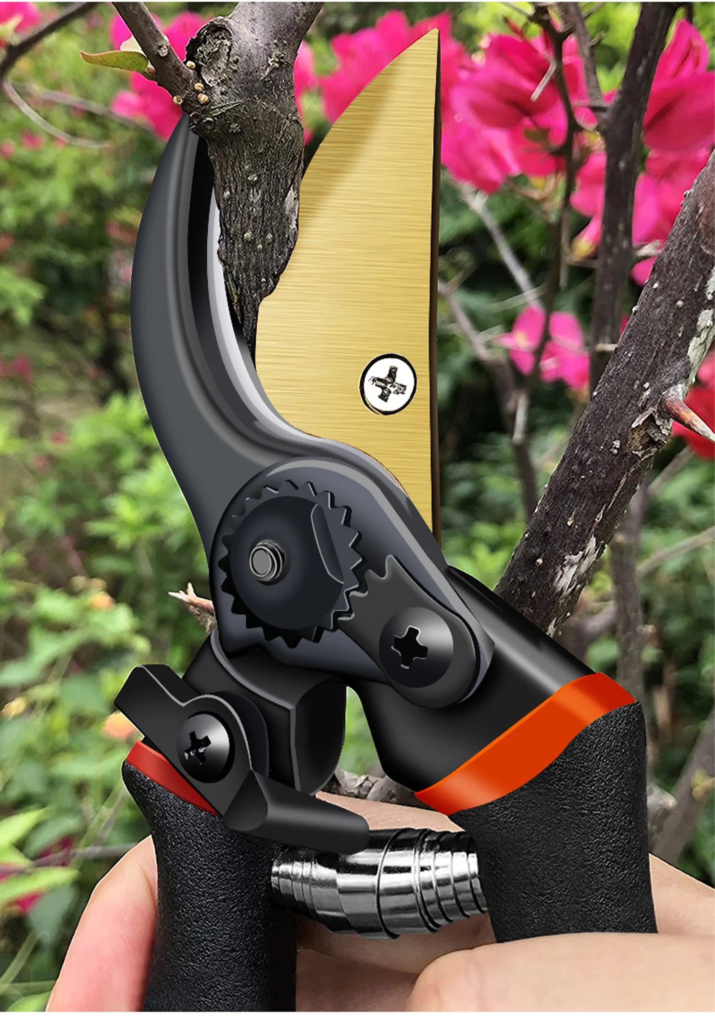 AIRAJ Heavy Duty Pruning Shears – Ultra Sharp Garden Hand Pruners
