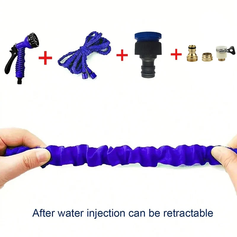 Expandable High-Pressure Garden Hose – Car Wash & Watering Pipe