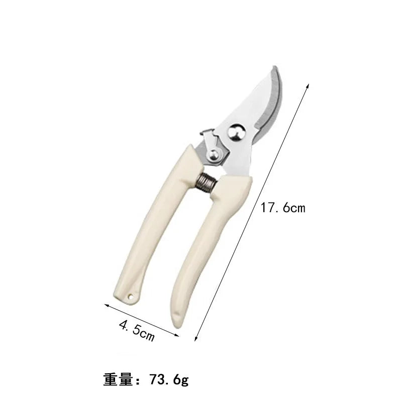 Stainless Steel Garden Shears Set for Pruning & Fruit Picking