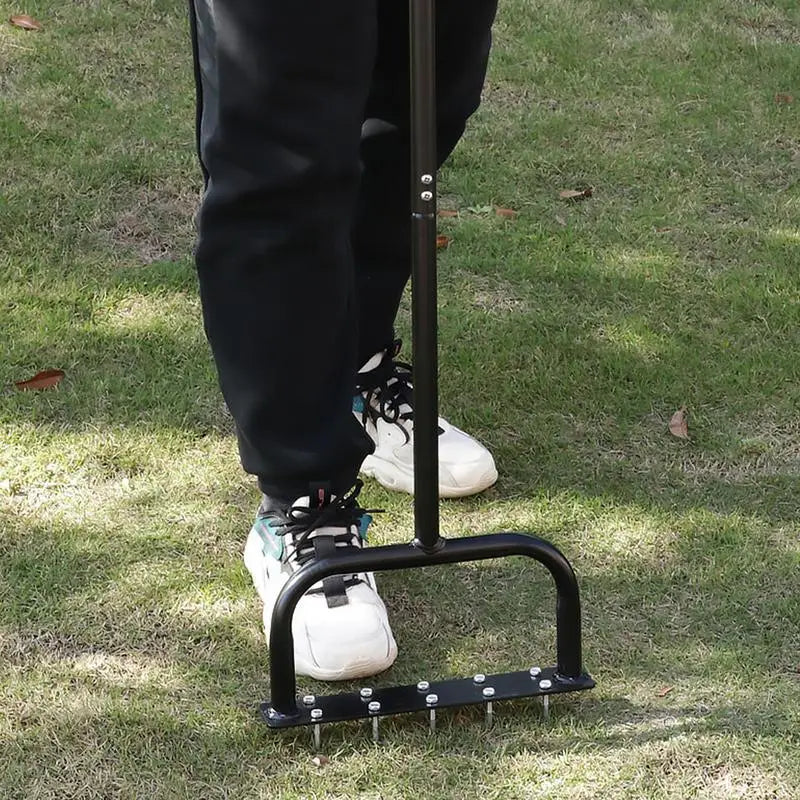 Manual Lawn Aerator Tool – Heavy-Duty Soil Ripper for Grass & Gardens
