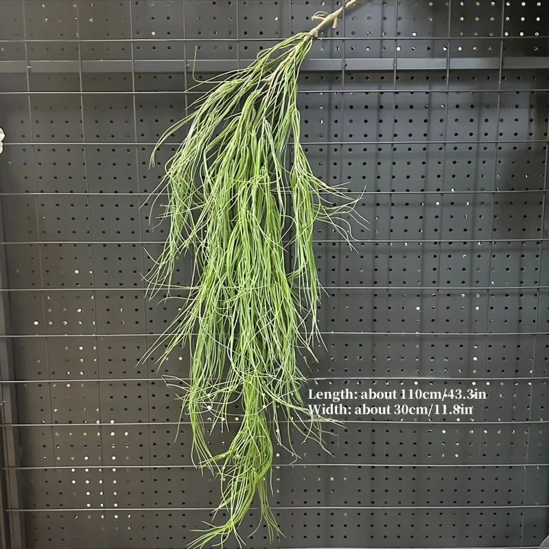 Artificial Hanging Green Vine – Plastic Rattan Plant for Home, Garden & Event Decoration