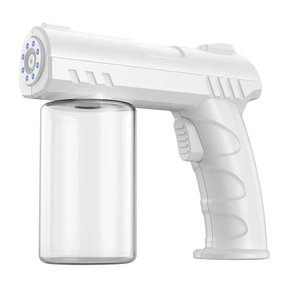 280ML Nano Blue Light Wireless Sprayer – USB Rechargeable Atomizer for Disinfection, Gardening & Hair Care