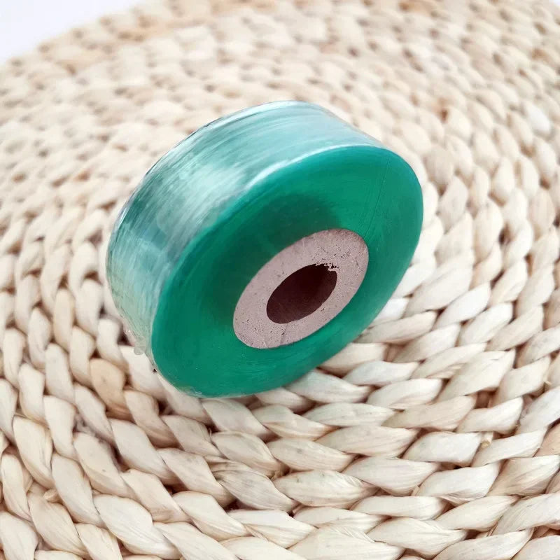 2CM x 100M Grafting Tape Roll — Stretchable, Self-Adhesive PE Tie Tape for Fruit Tree & Plant Branch Binding