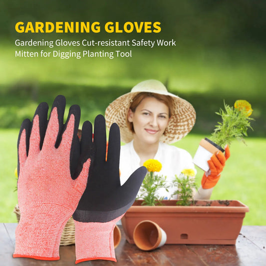 1 Pair Breathable Gardening Gloves for Men & Women – Outdoor Work