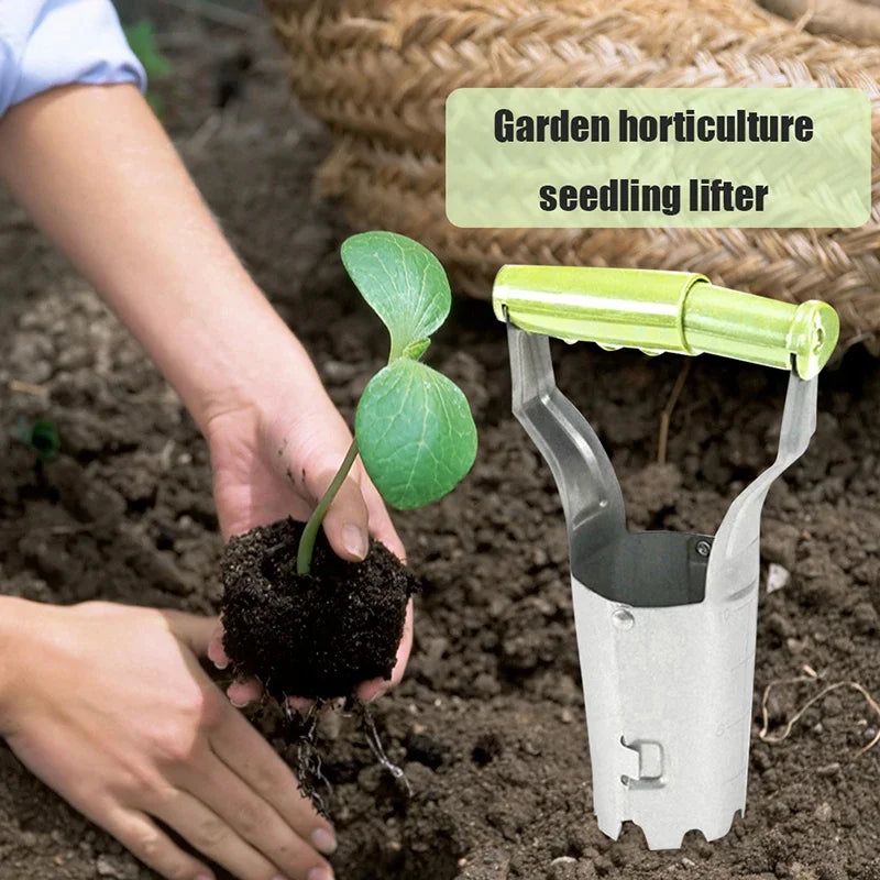 Handheld Seedling Transplanter – Cylinder Garden Bulb Planter Tool
