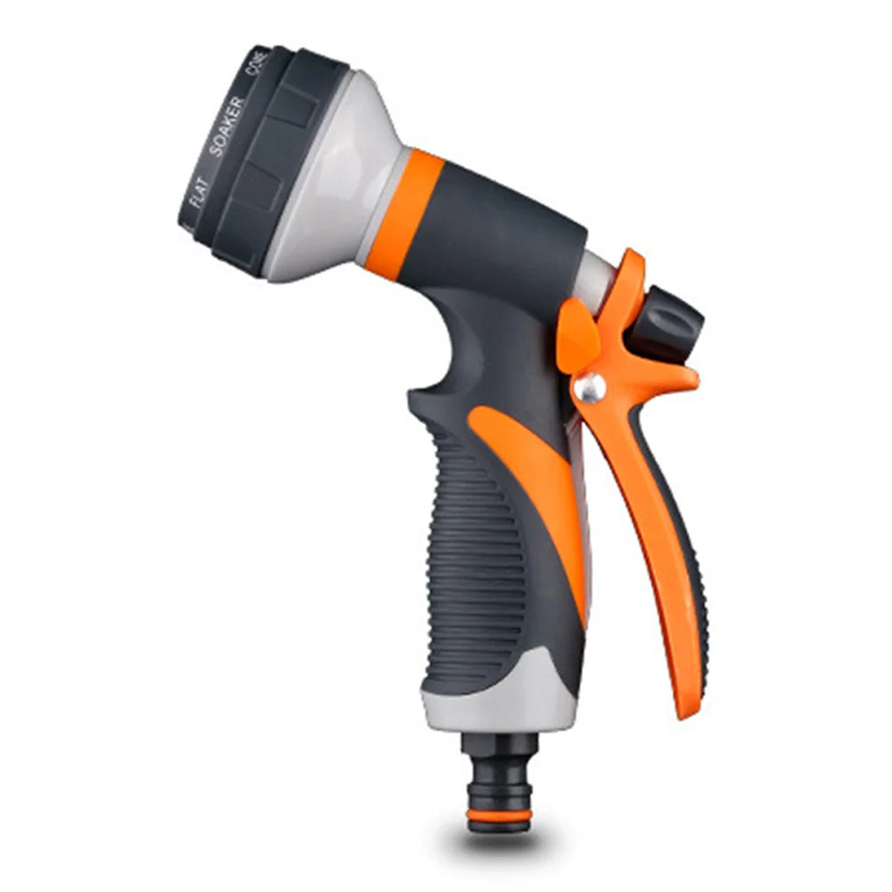 8-Mode High-Pressure Garden Spray Gun – Adjustable Nozzle Hose Tool